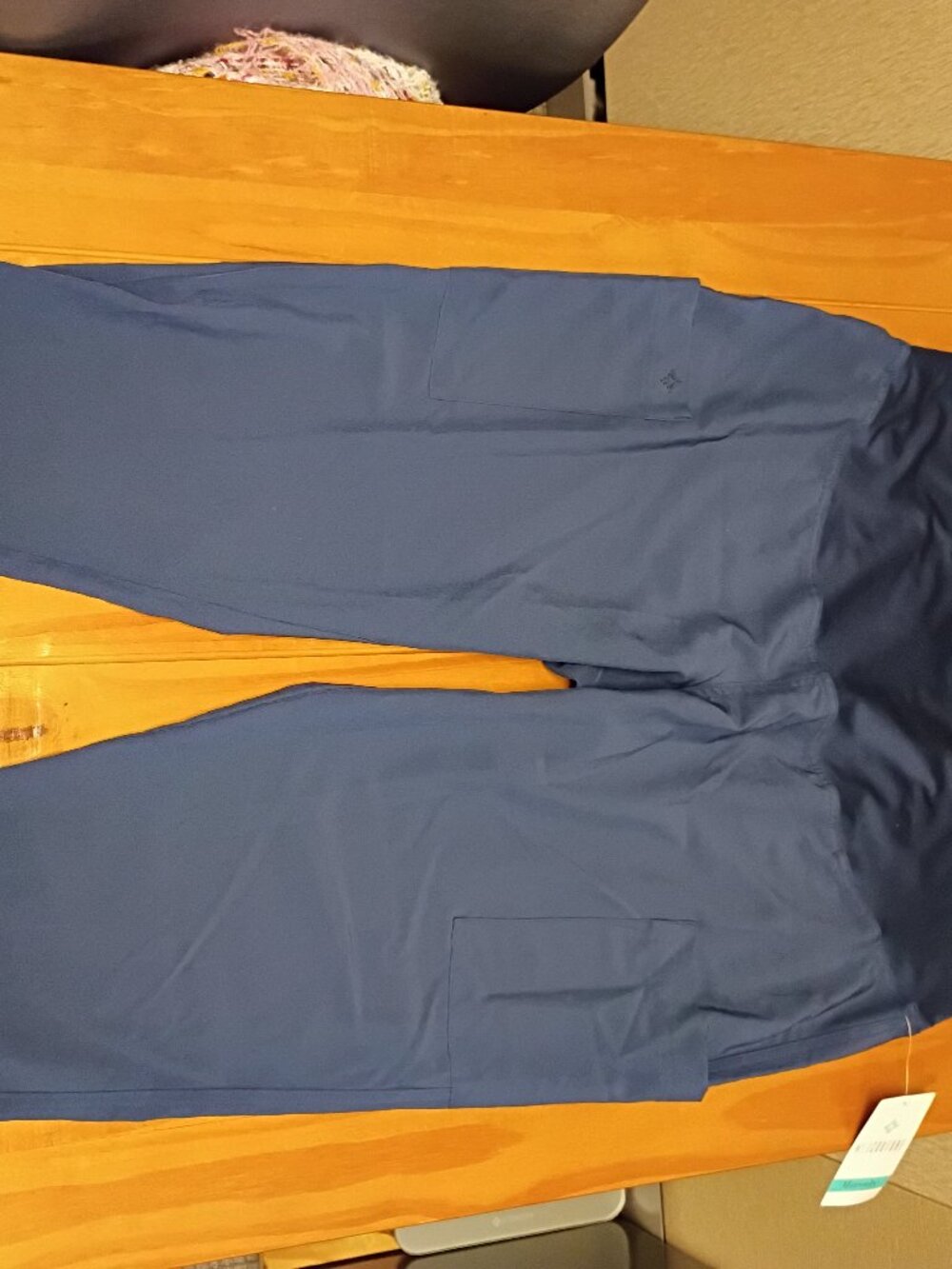 Medcouture Maternity Navy Blue Scrub Joggers Size L
